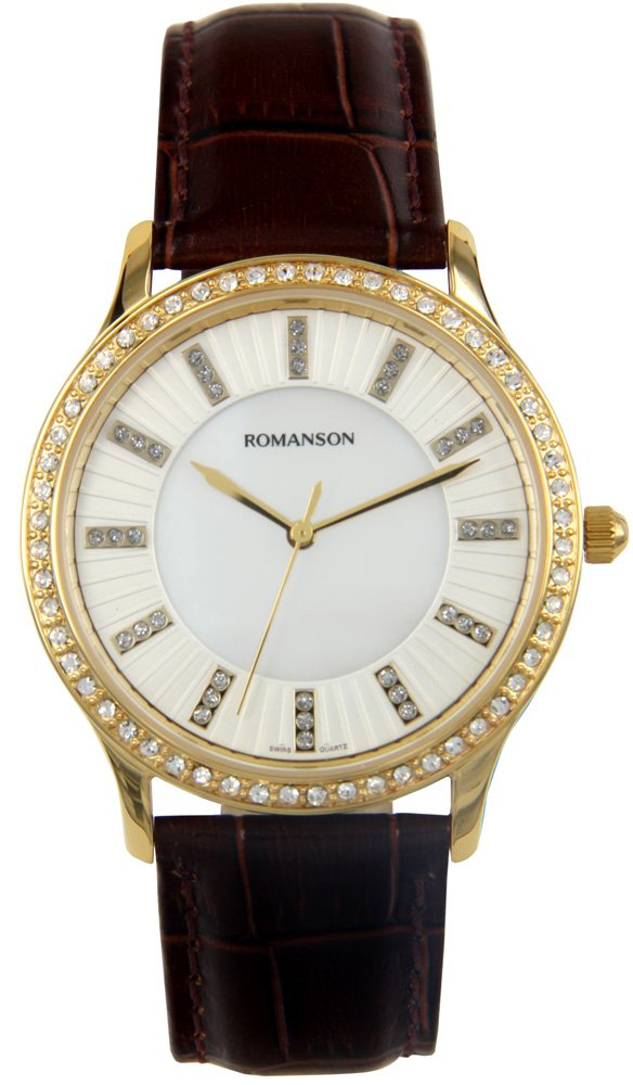 RL0384T LG WH, наручные часы Romanson